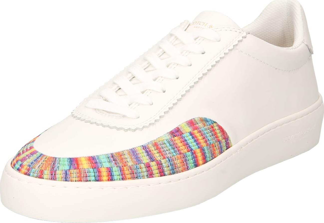 SCOTCH & SODA Tenisky 'PLAKKA' bílá / mix barev