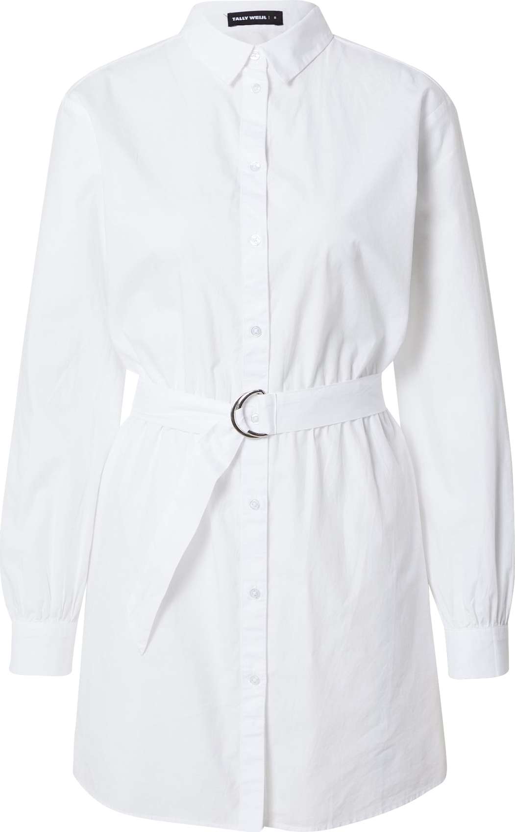 Tally Weijl Košilové šaty bílá