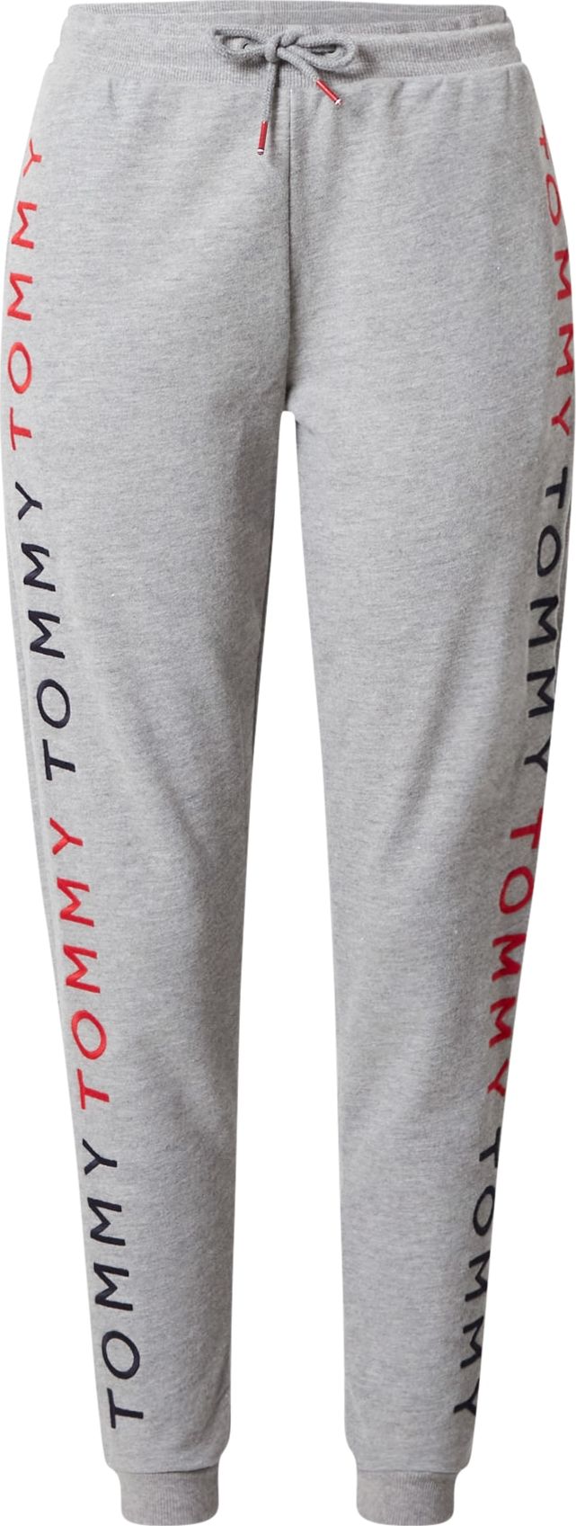 Tommy Hilfiger Underwear Kalhoty červená / černá / šedý melír
