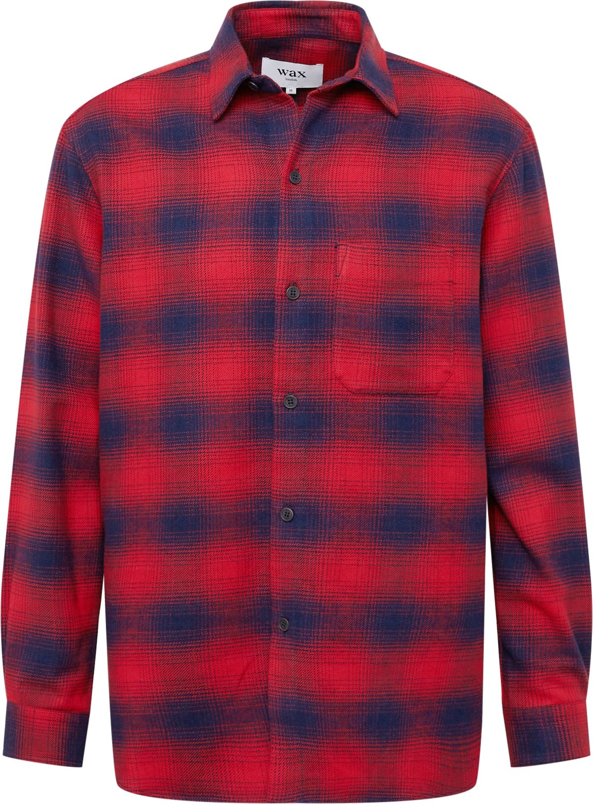 Wax London Košile červená / tmavě modrá