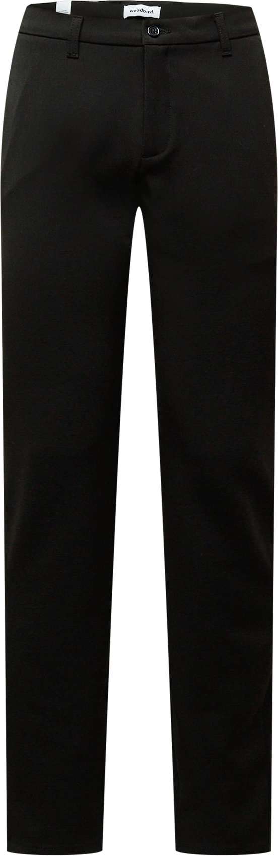 Woodbird Chino kalhoty 'Steffen' černá