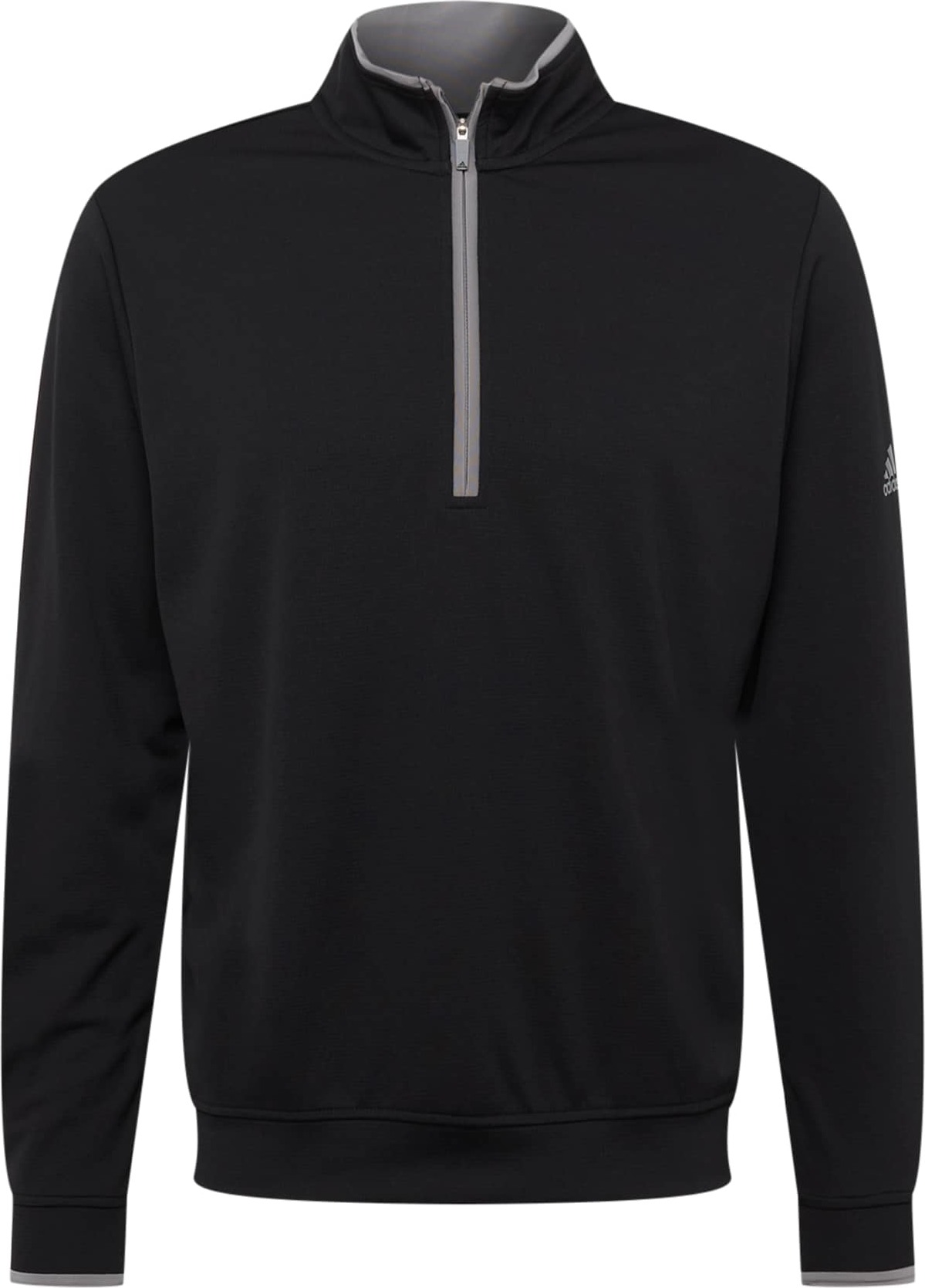 adidas Golf Sportovní mikina černá / šedá