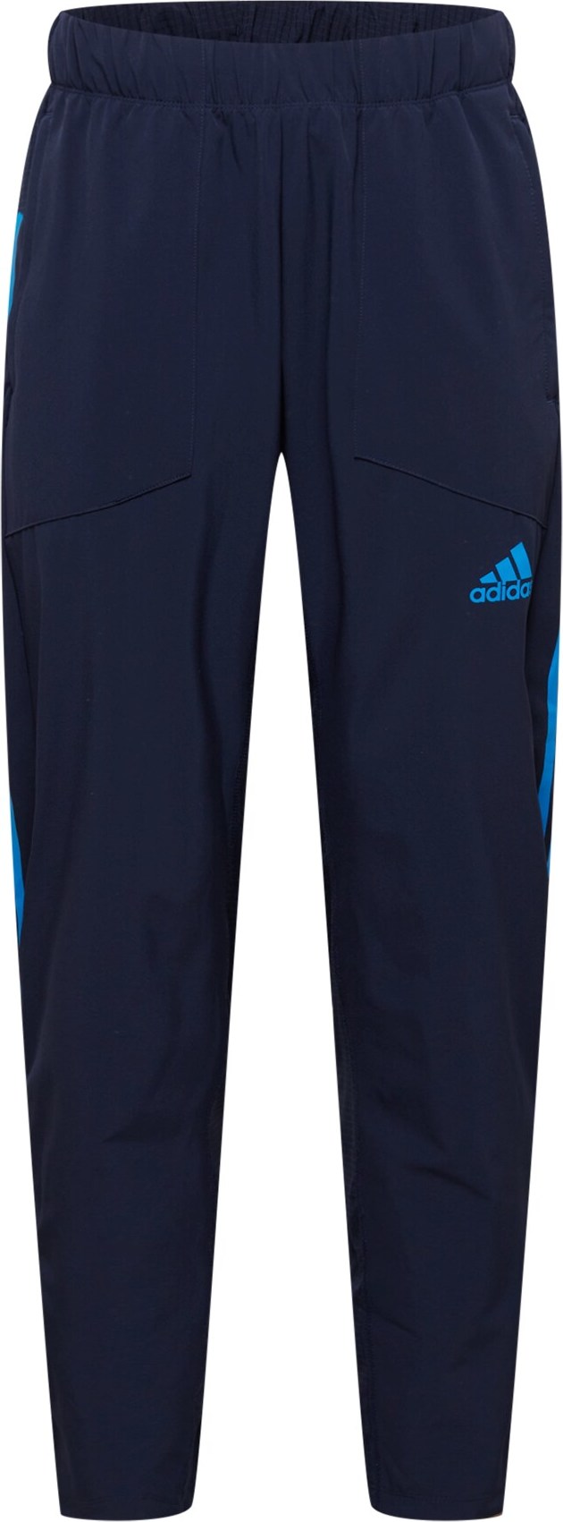 ADIDAS PERFORMANCE Sportovní kalhoty modrá / tmavě modrá