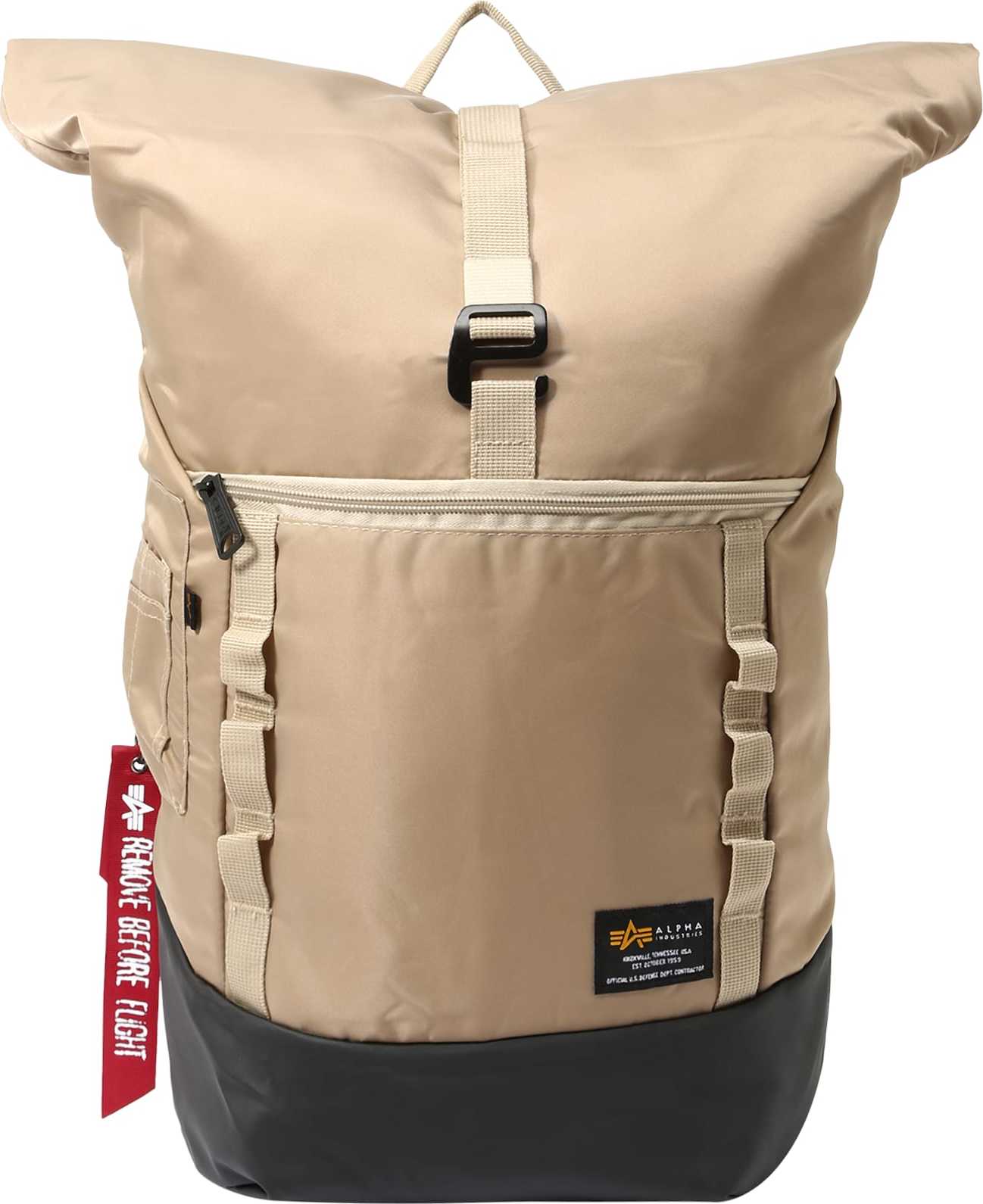 ALPHA INDUSTRIES Batoh béžová / barva vaječné skořápky