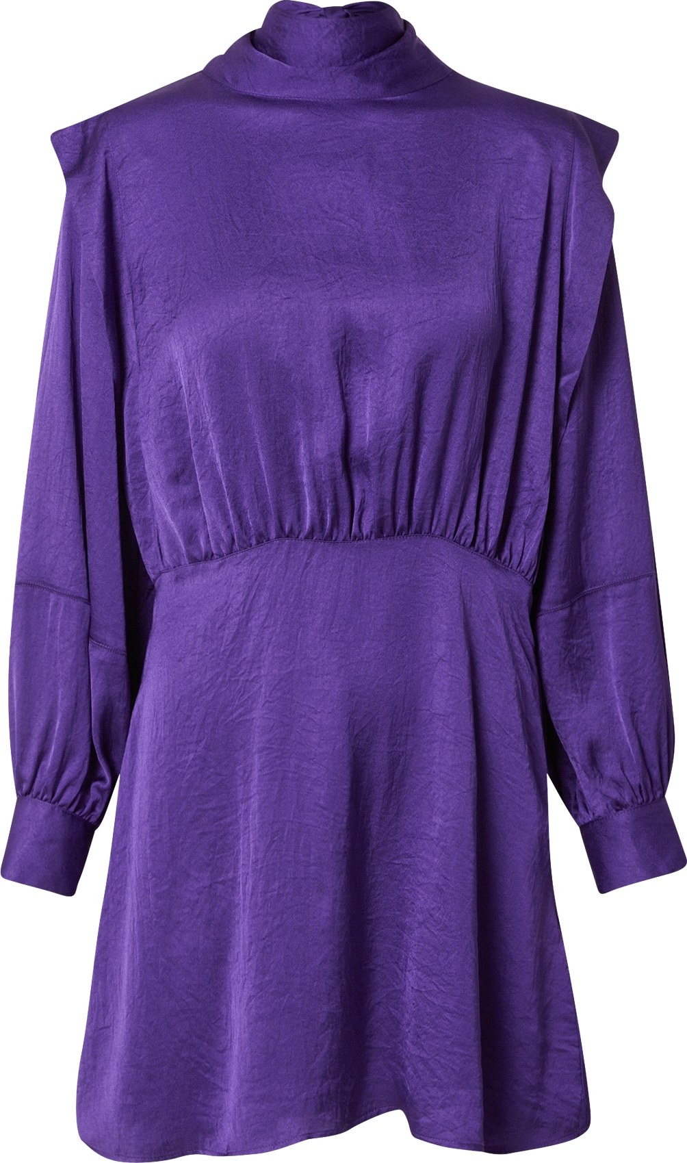 AMERICAN VINTAGE Košilové šaty tmavě fialová