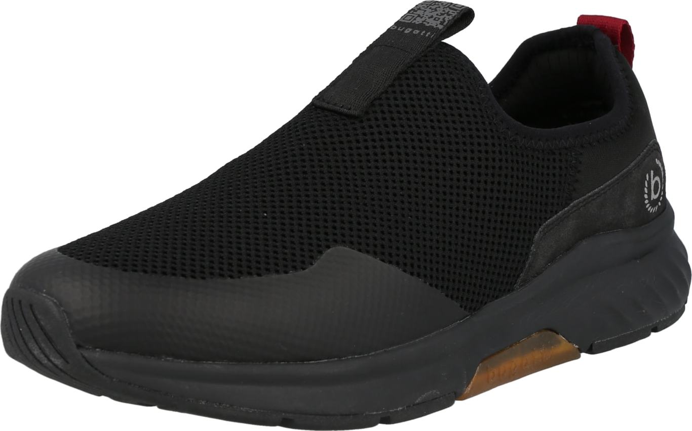 bugatti Slip on boty černá