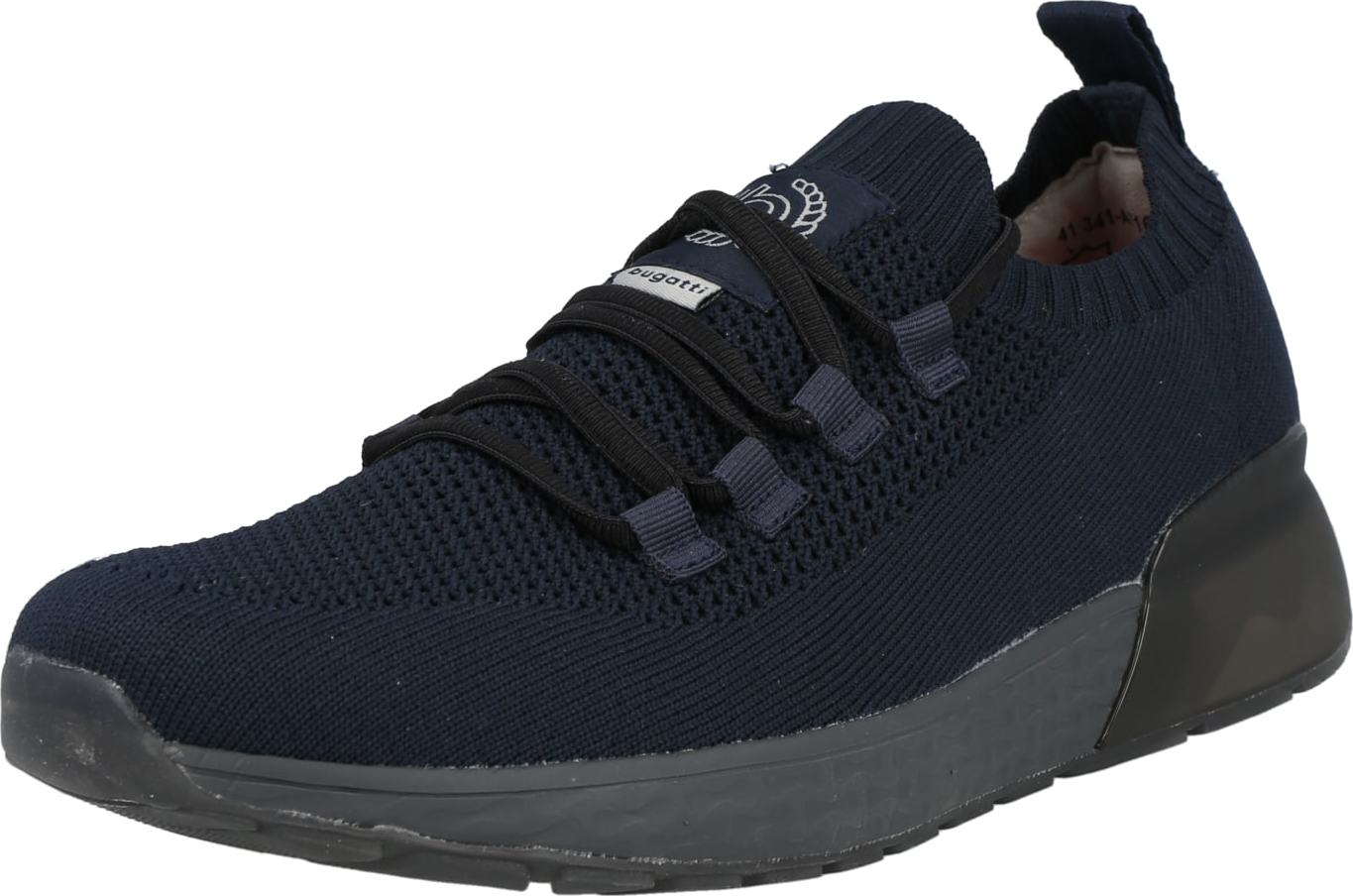 bugatti Slip on boty 'Plasma' offwhite / marine modrá