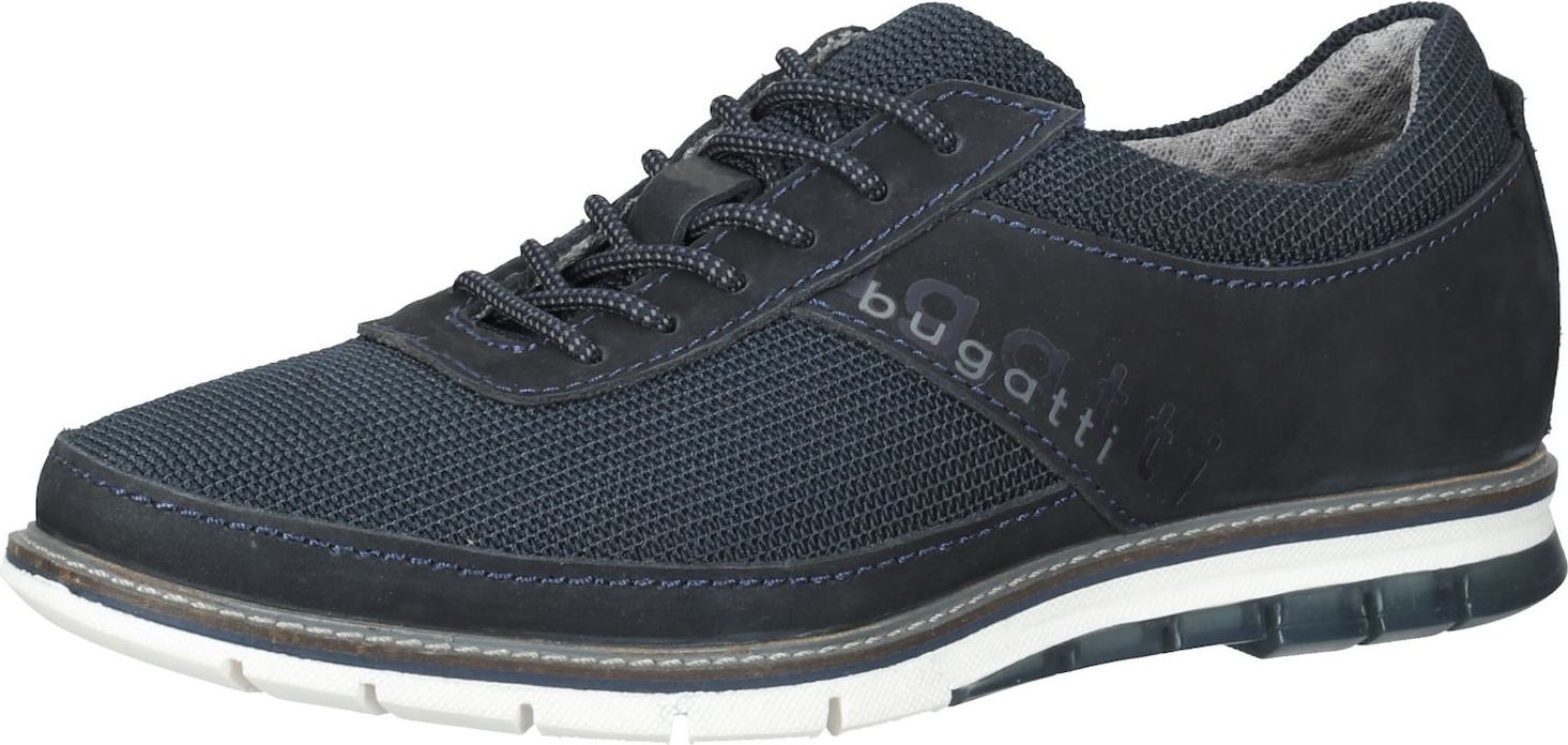 bugatti Šněrovací boty tmavě modrá