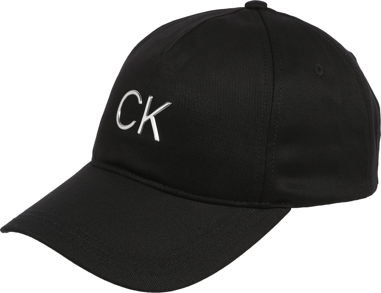 Calvin Klein Kšiltovka černá / stříbrná