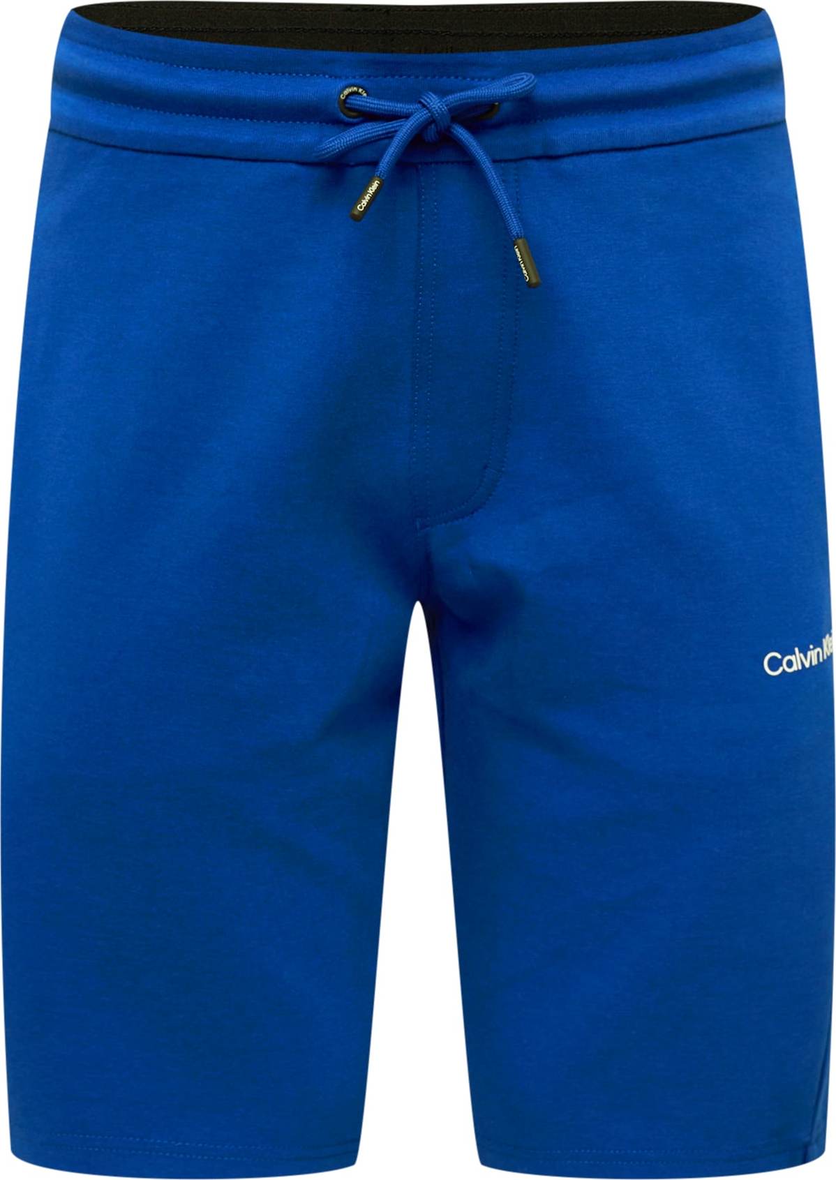 Calvin Klein Kalhoty modrá / bílá