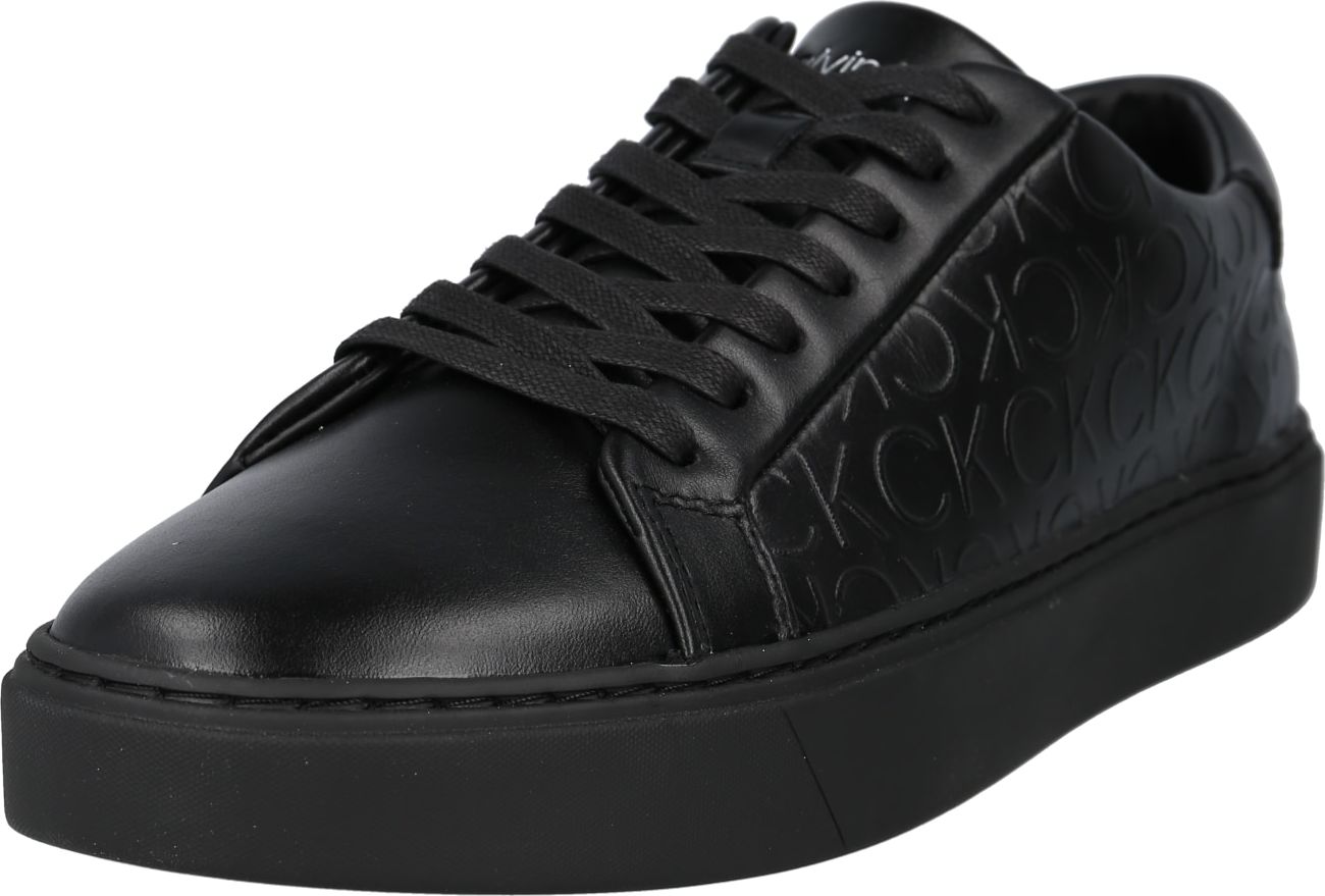 Calvin Klein Tenisky černá / bílá
