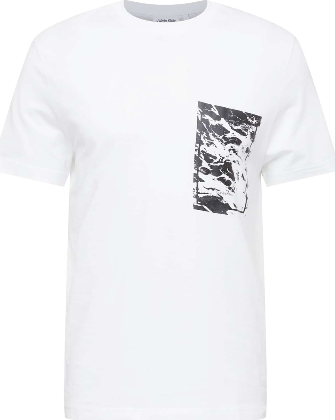 Calvin Klein Tričko bílá / černá