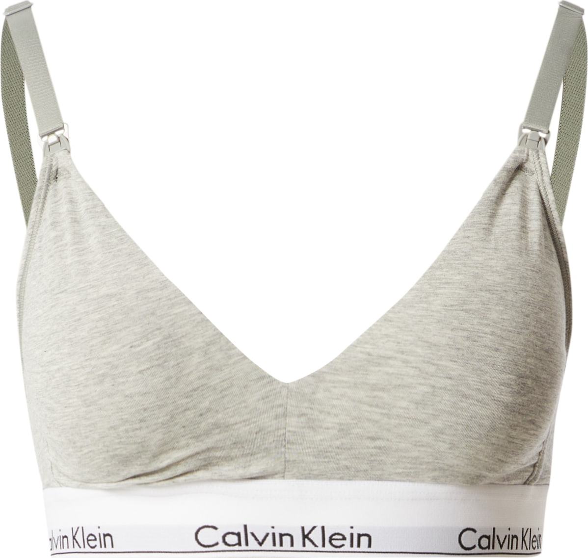 Calvin Klein Underwear Kojící podprsenka šedá
