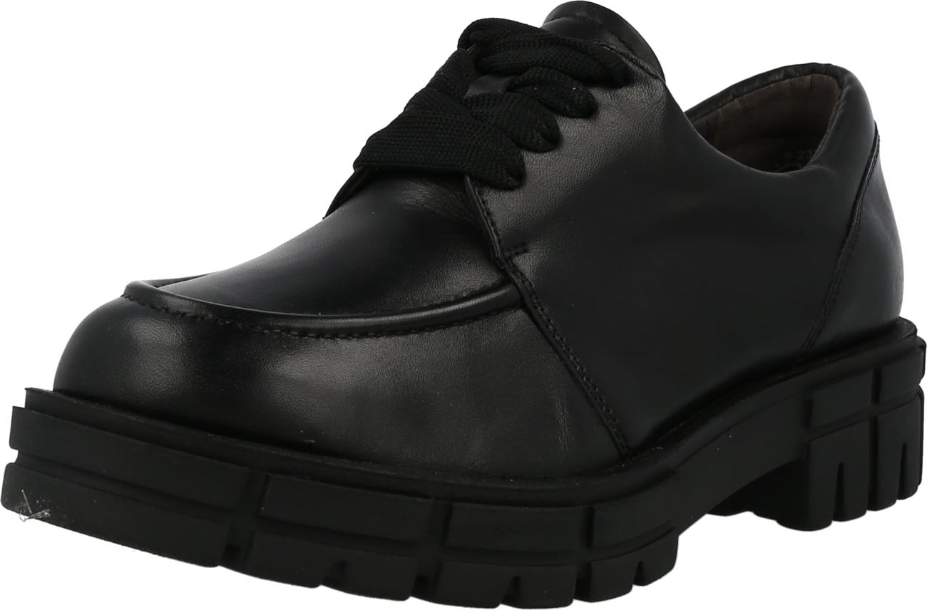 CAPRICE Šněrovací boty černá