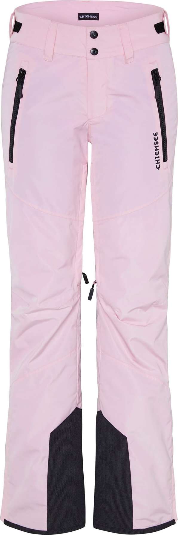 CHIEMSEE Outdoorové kalhoty 'Kizzy' růžová / černá