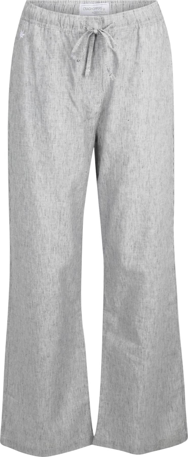 CRAGHOPPERS Sportovní kalhoty 'LAURESTINE' šedá / světle šedá