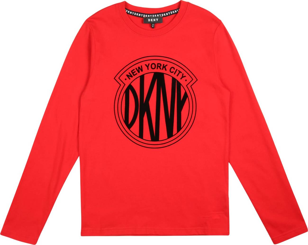 DKNY Tričko černá / červená