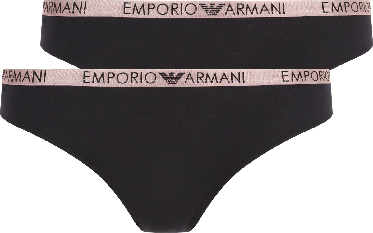 Emporio Armani Kalhotky černá / růžová