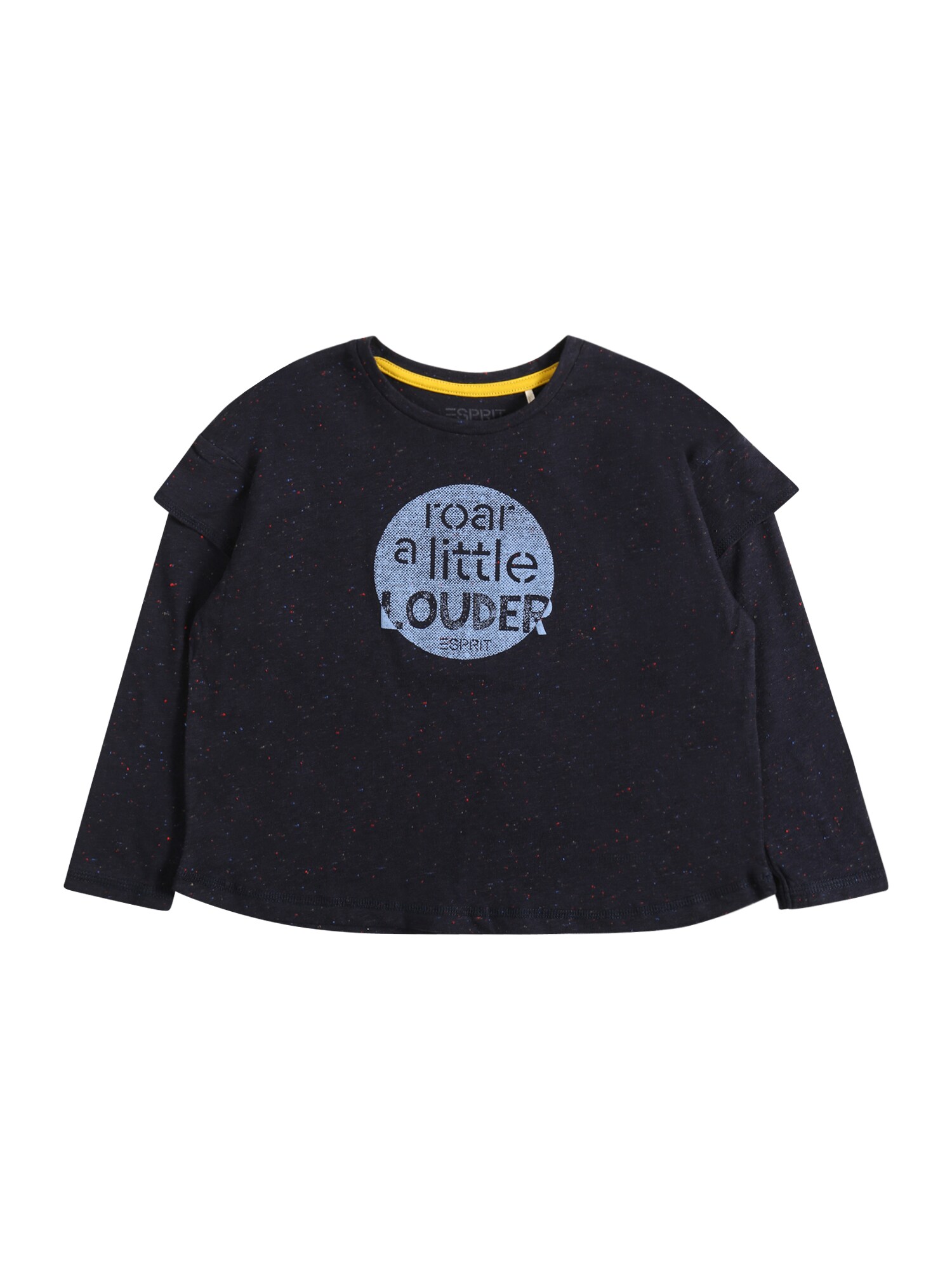 ESPRIT Tričko marine modrá / kouřově modrá / nebeská modř / červená