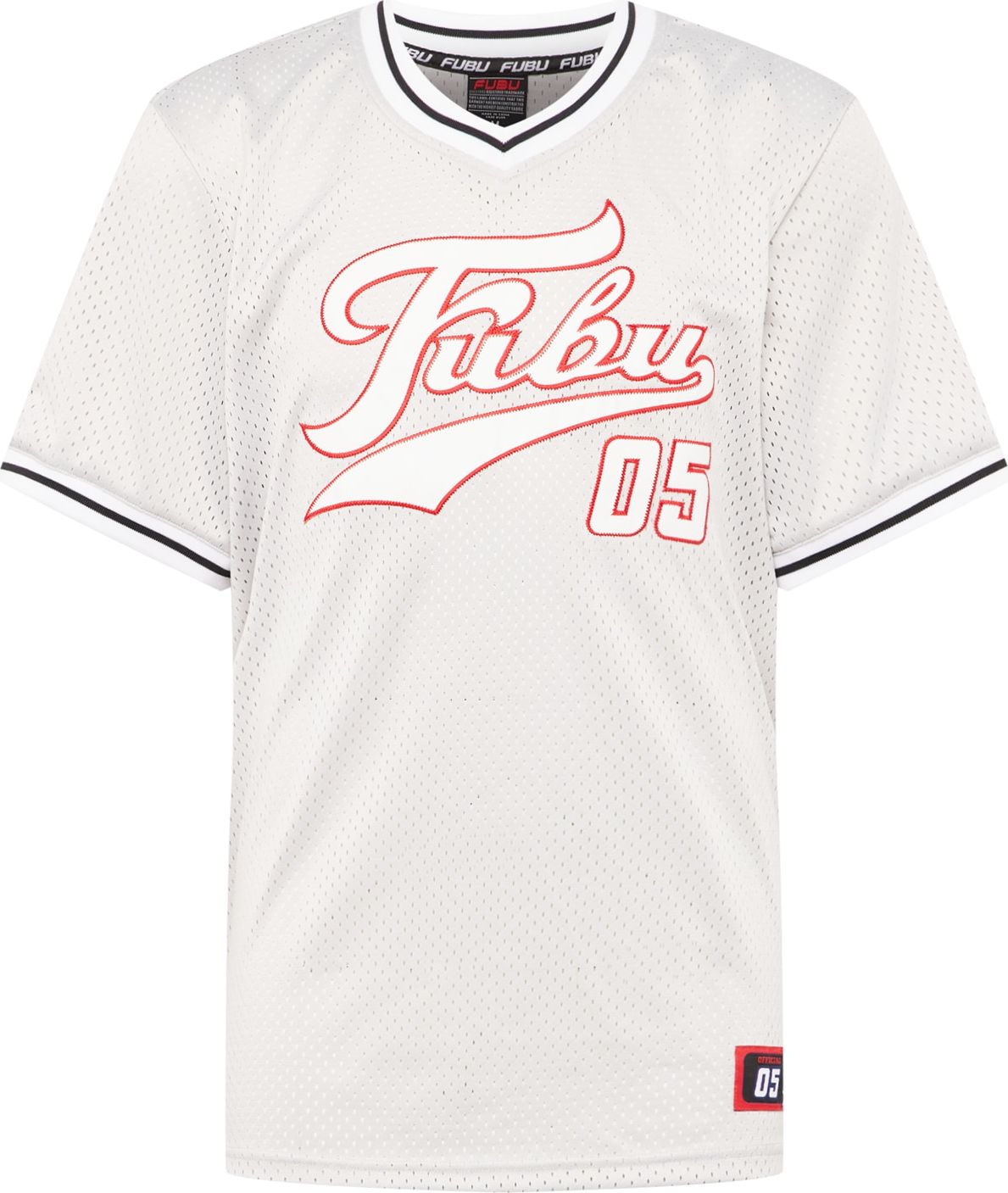 FUBU Tričko šedá / mix barev