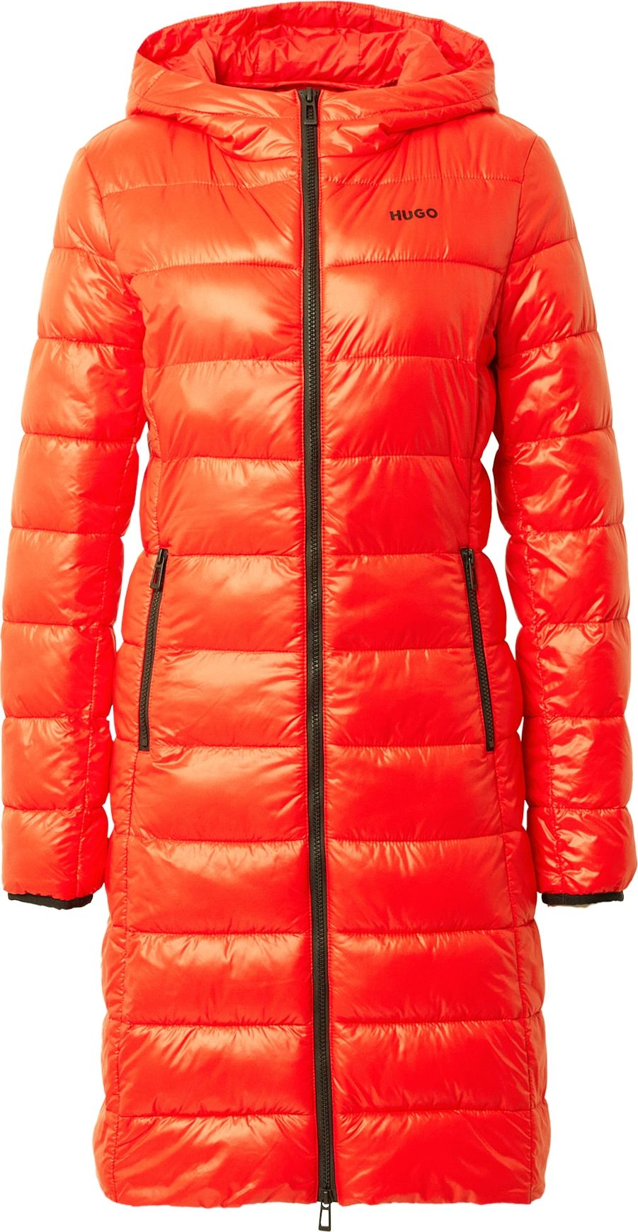 HUGO Přechodný kabát 'Famalia' oranžově červená