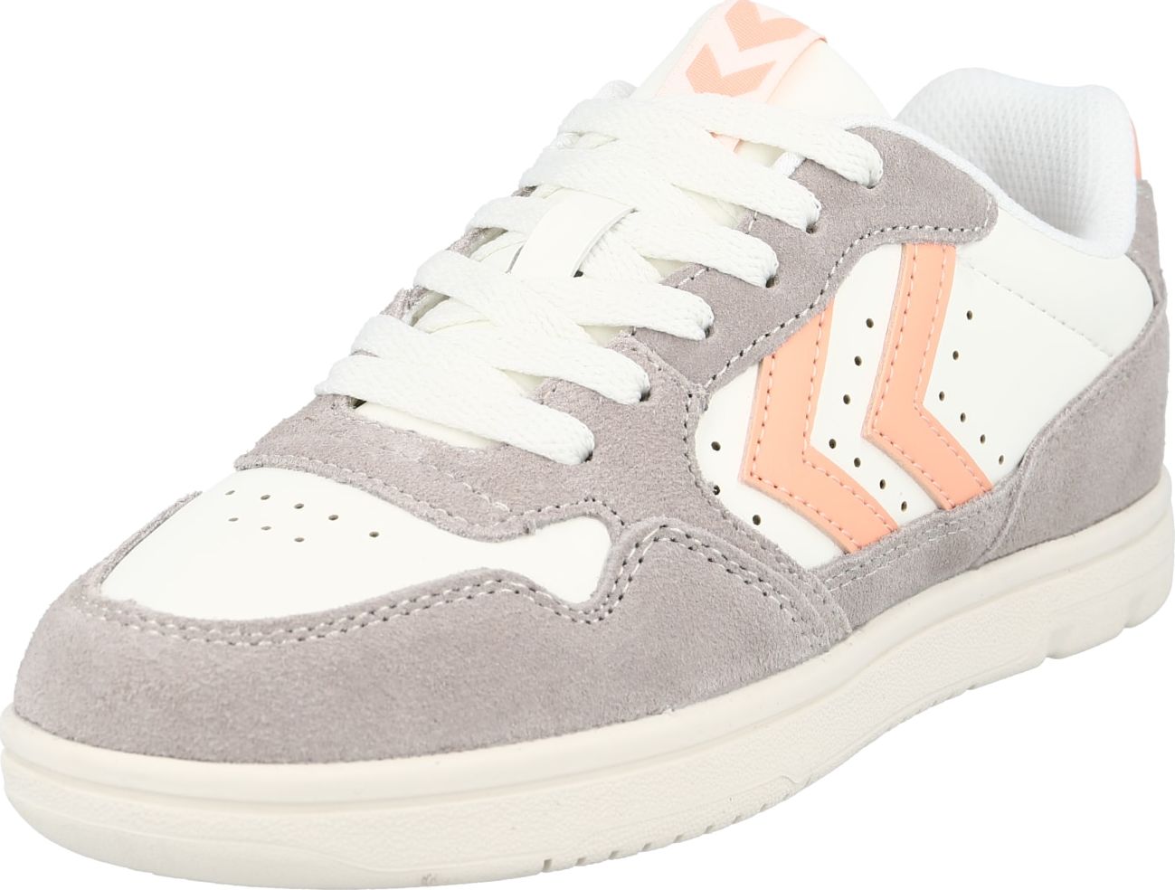 Hummel Tenisky 'Camden' bílá / režná / oranžová
