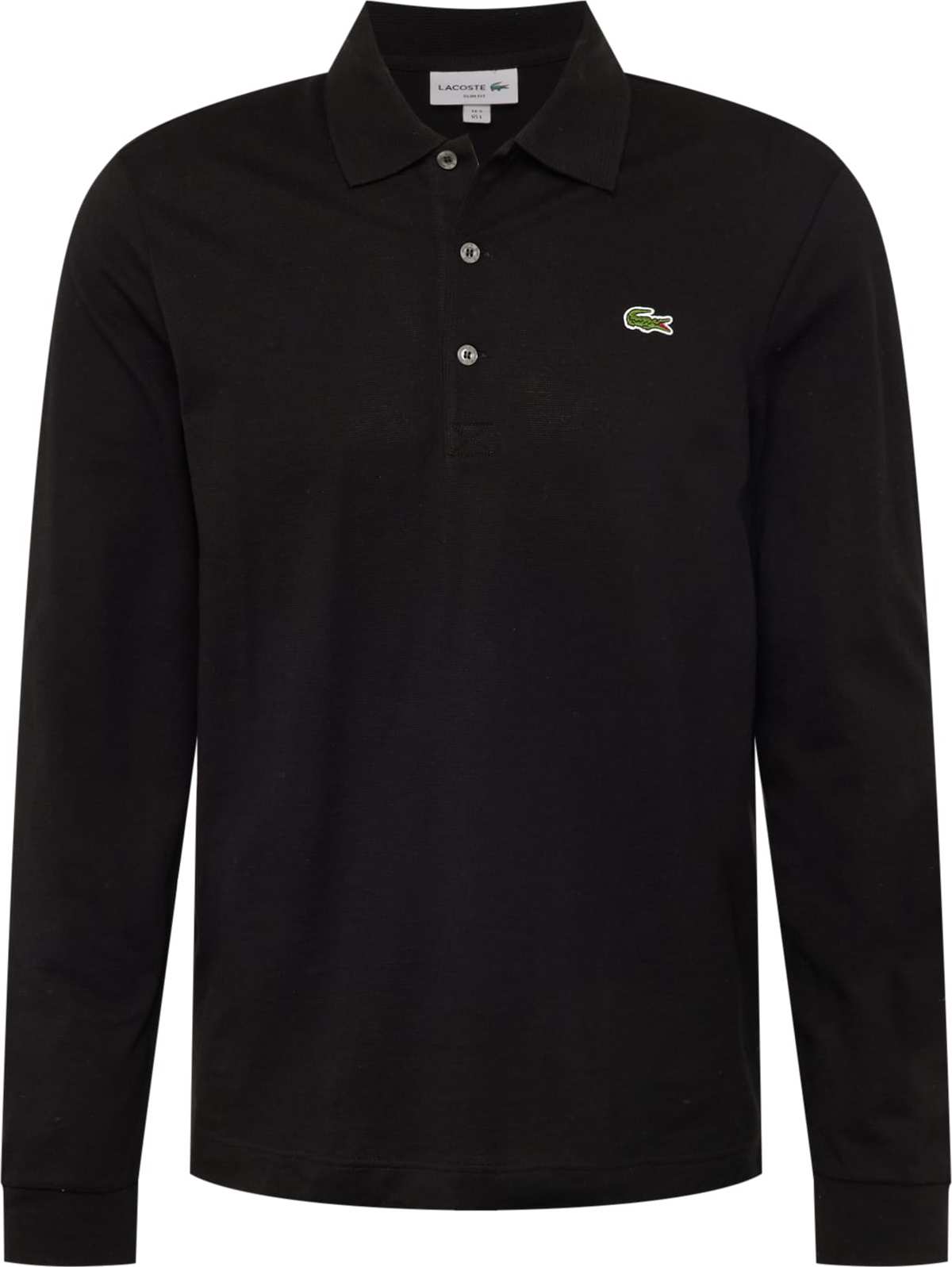 Lacoste Sport Funkční tričko černá / světle zelená / bílá