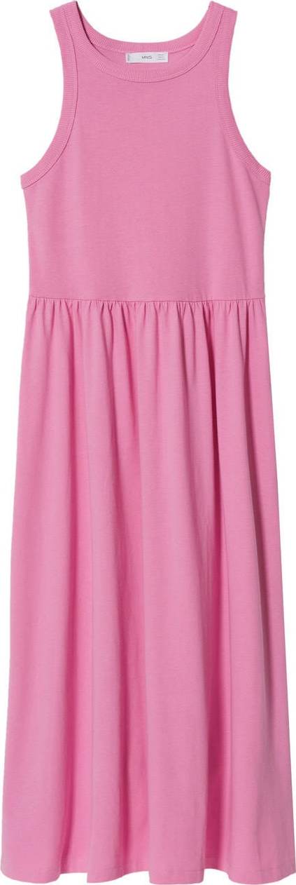 MANGO Šaty 'SANDO' pink