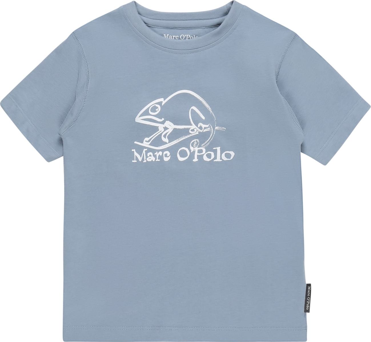 Marc O'Polo Junior Tričko bílá / chladná modrá