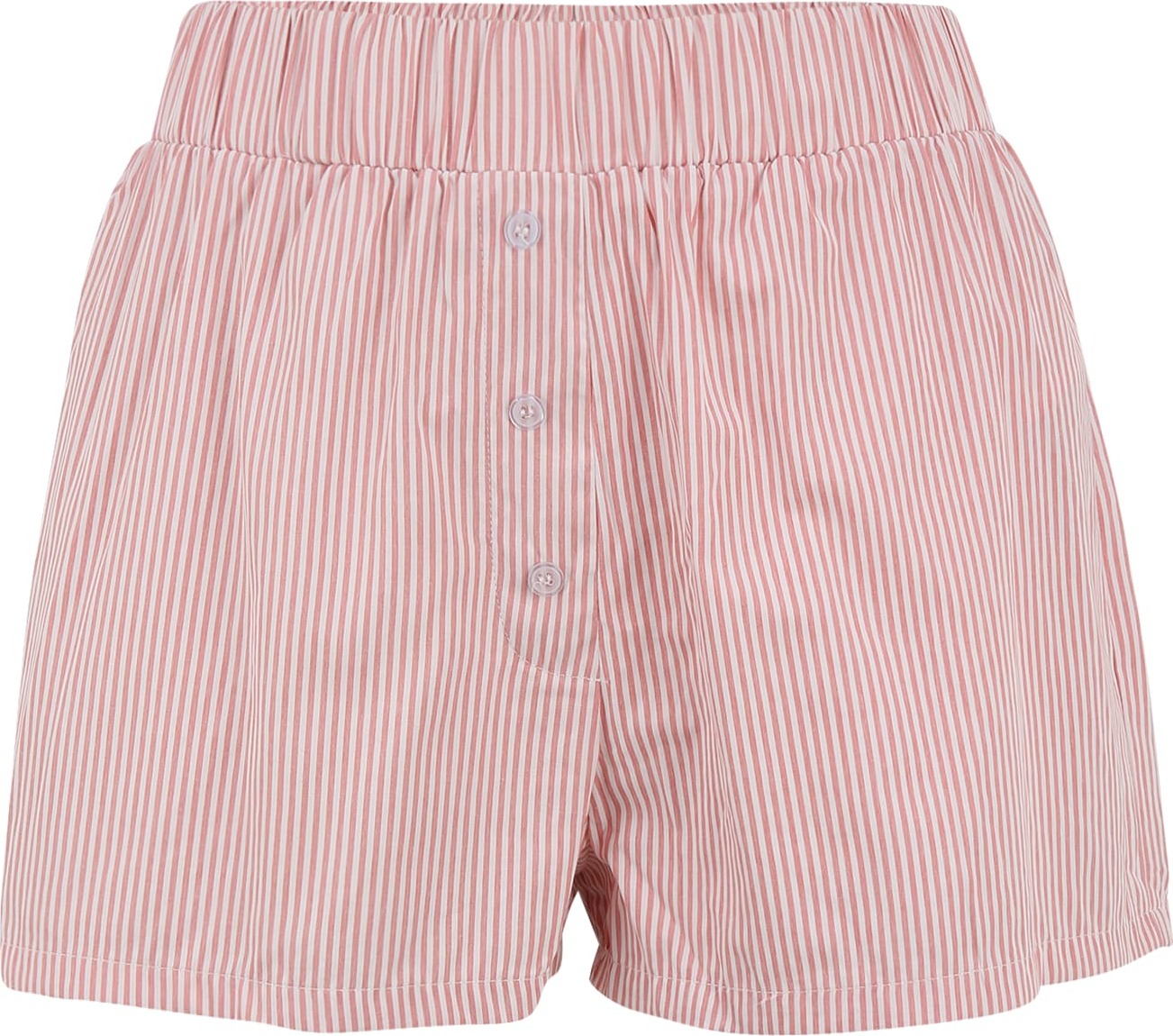 Missguided Petite Kalhoty pink / bílá