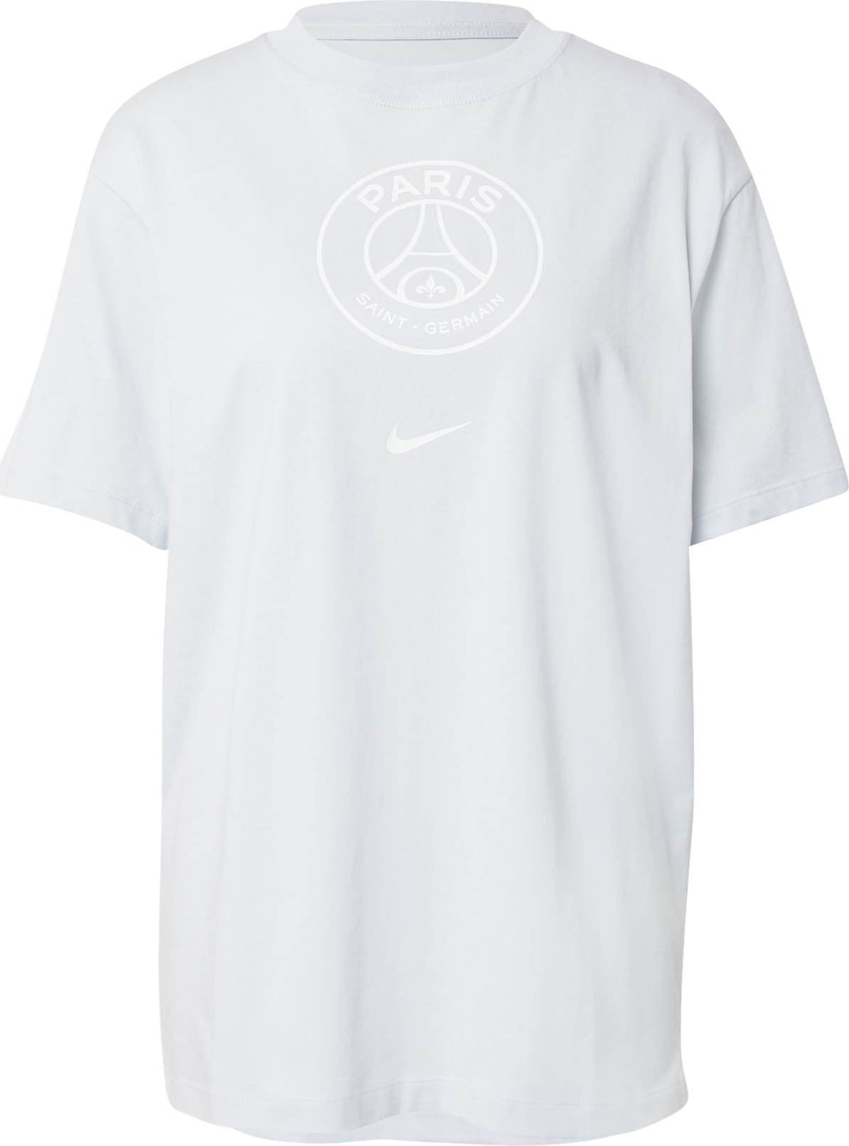 NIKE Funkční tričko světlemodrá / bílá