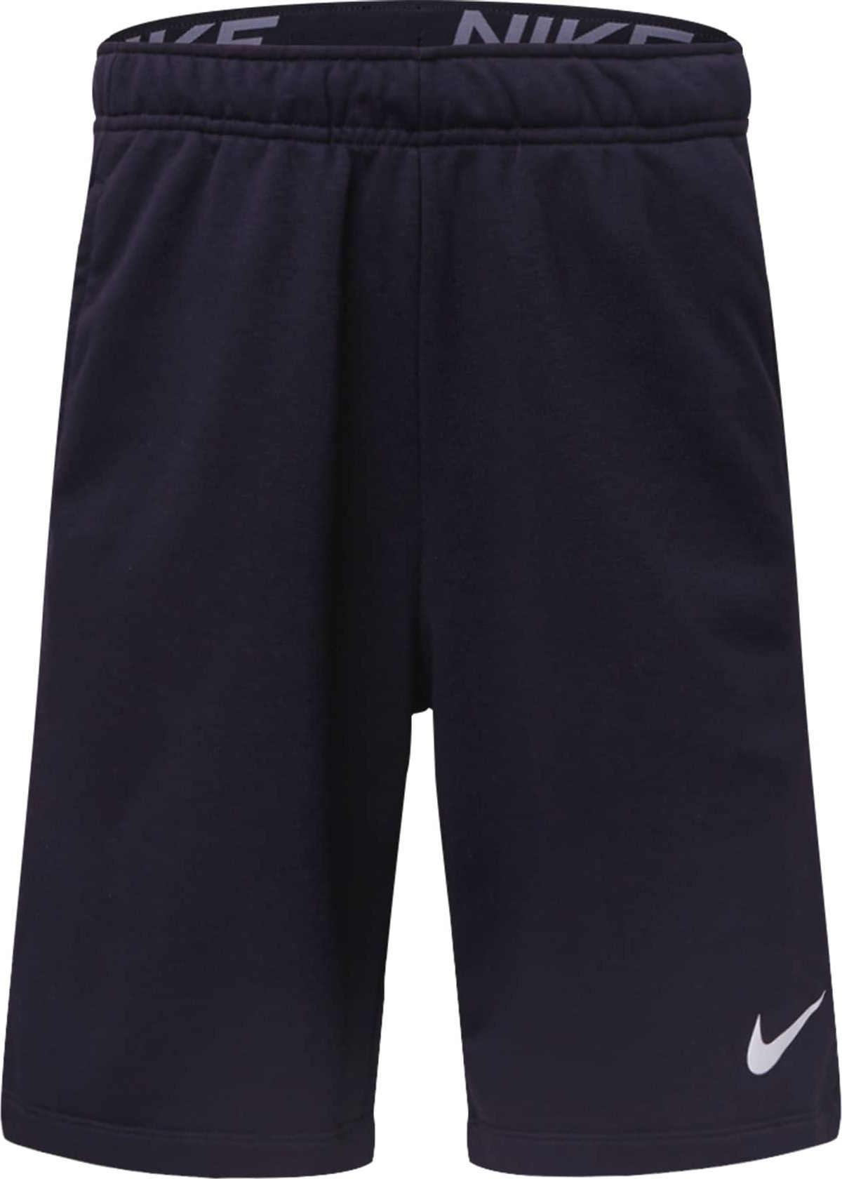 NIKE Sportovní kalhoty černá / bílá