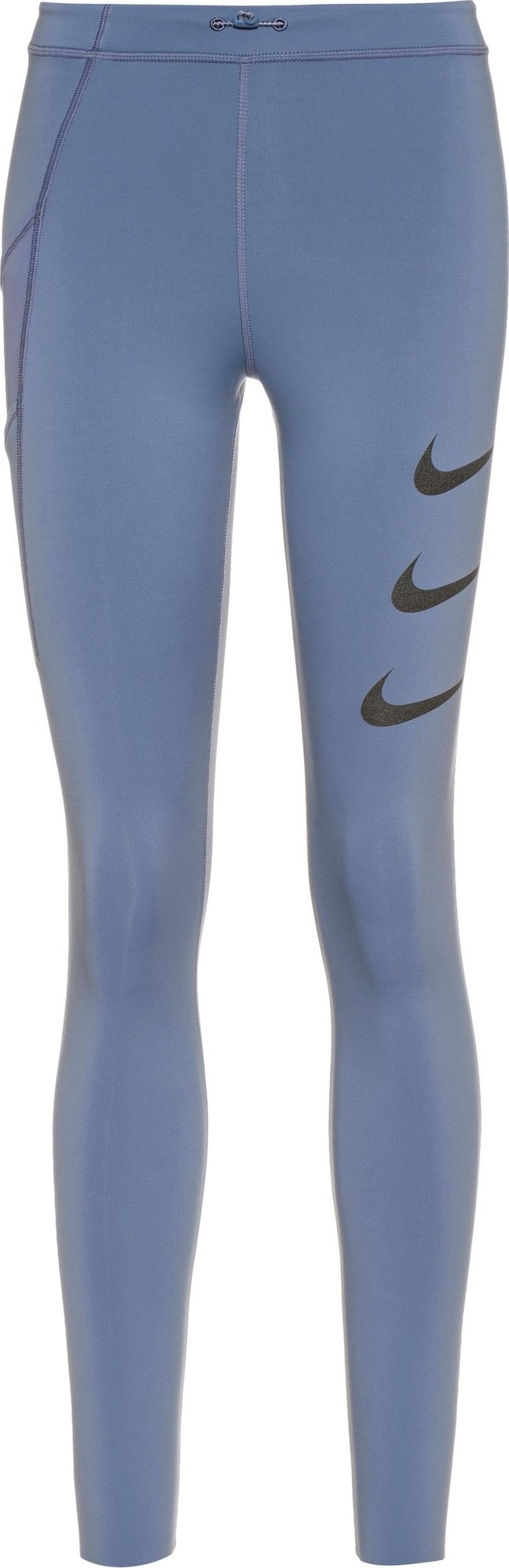 NIKE Sportovní kalhoty nebeská modř / černá