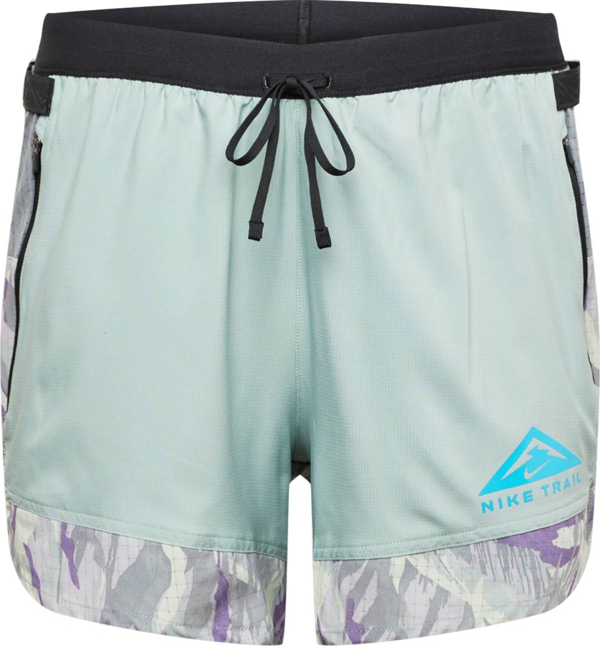 NIKE Sportovní kalhoty pastelově zelená / šedá / černá / šeříková / offwhite