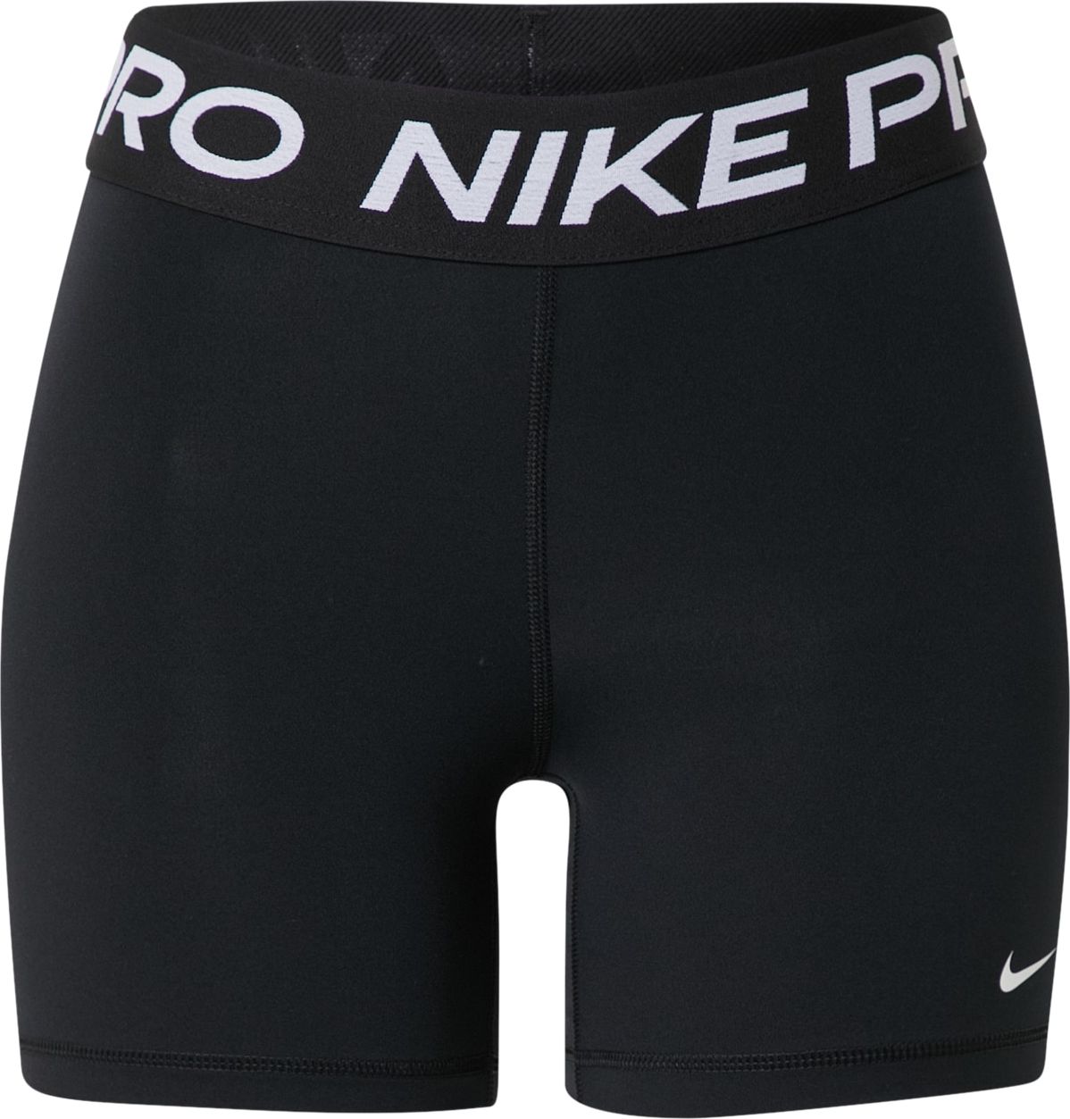 NIKE Sportovní kalhoty 'Pro 365' černá / šedá / bílá