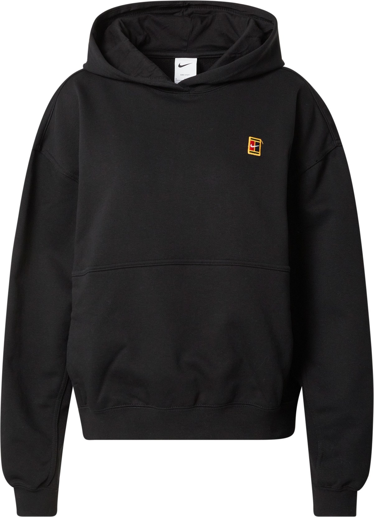 NIKE Sportovní mikina černá / žlutá / červená