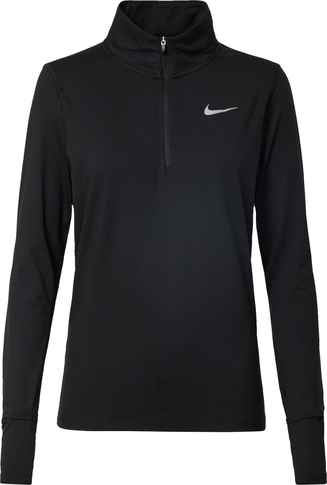 NIKE Funkční tričko 'ELEMENT' černá / šedá