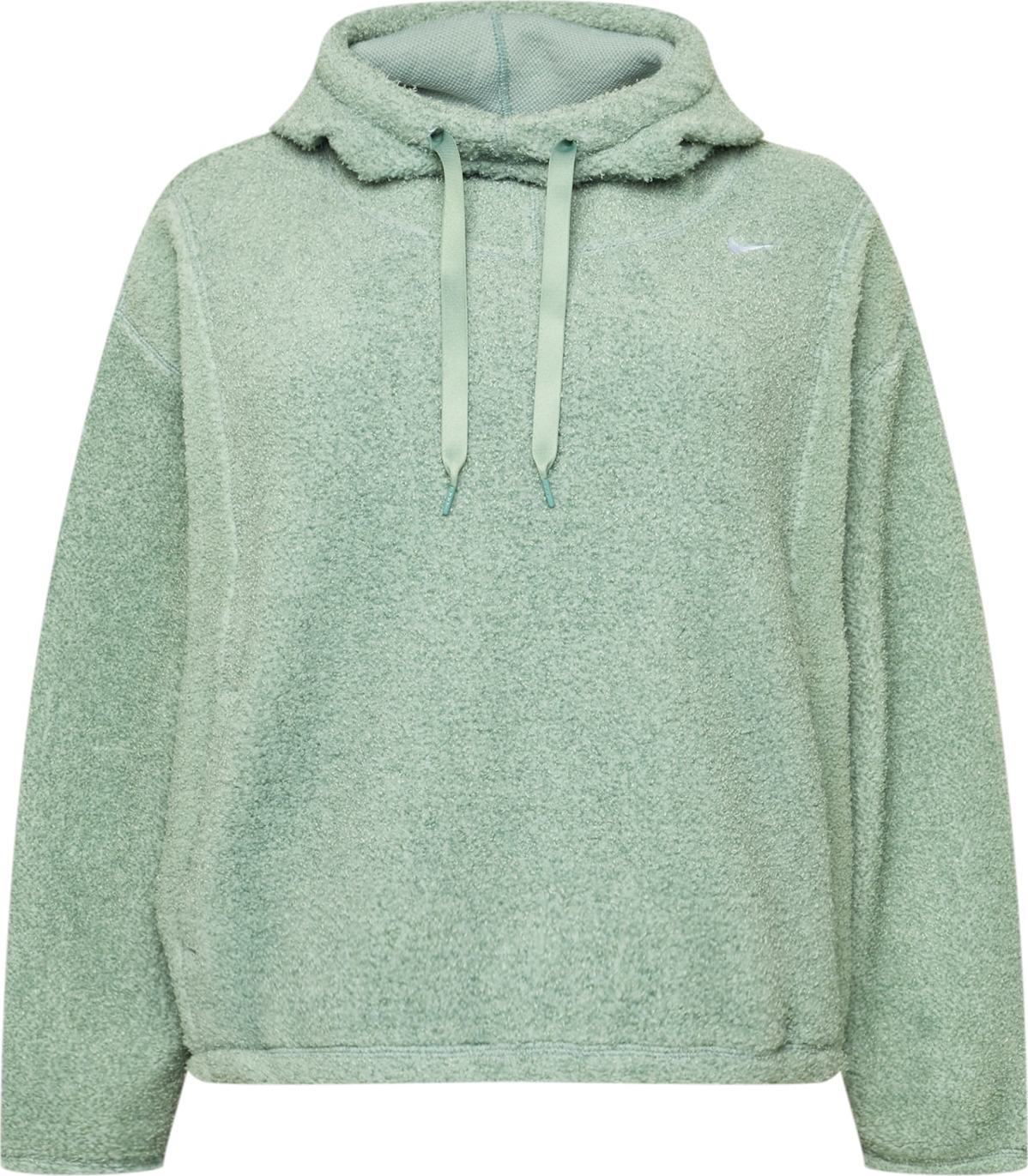 NIKE Sportovní mikina zelená