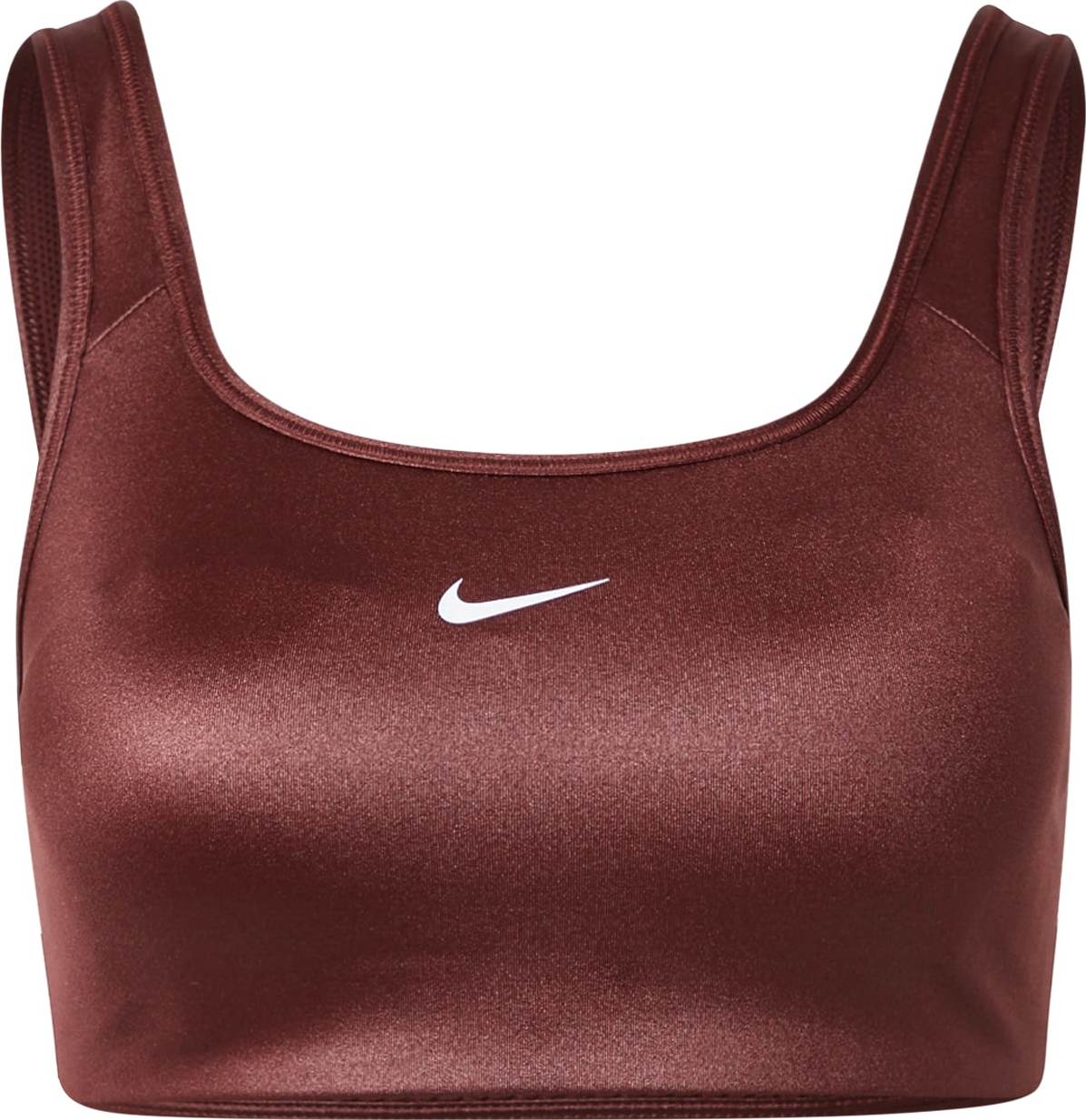NIKE Sportovní podprsenka bílá / bordó