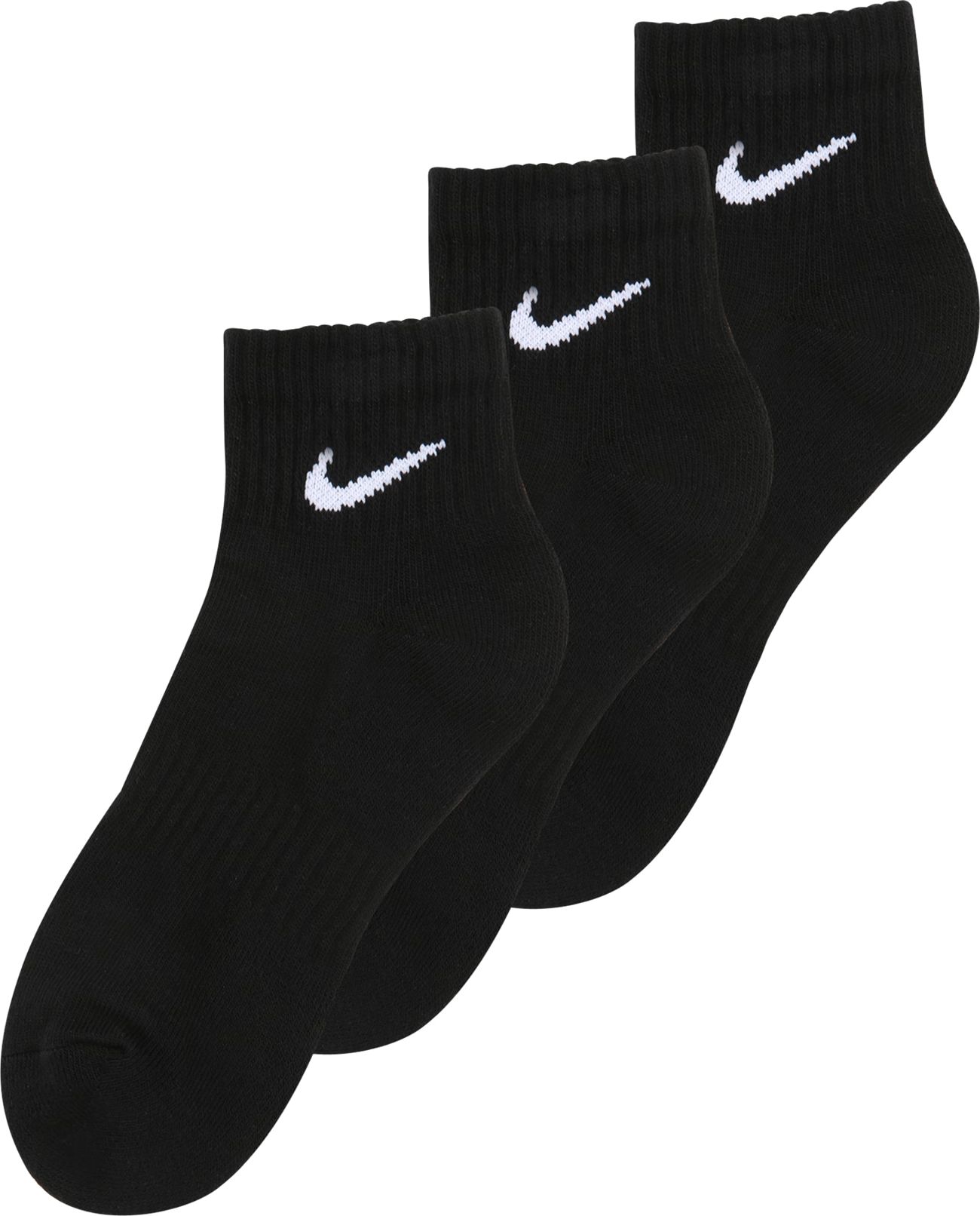 NIKE Sportovní ponožky 'Everyday Cush' bílá / černá