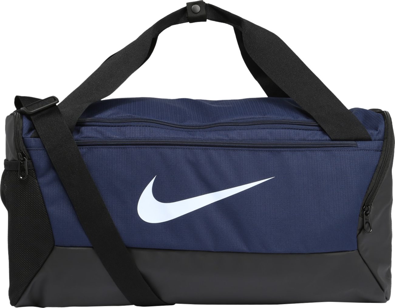 NIKE Sportovní taška 'Brasilia 9.5' námořnická modř / bílá / černá