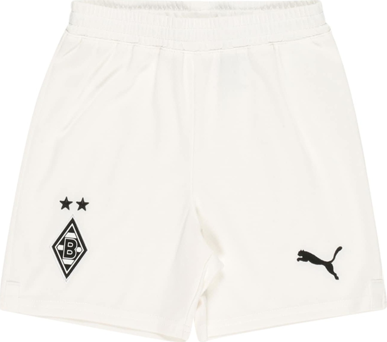 PUMA Sportovní kalhoty bílá / černá