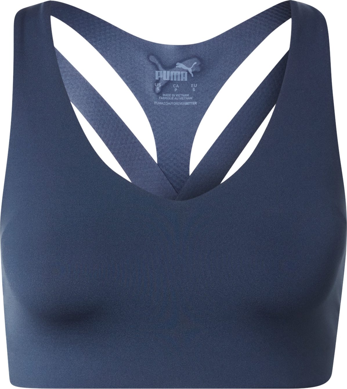 PUMA Sportovní podprsenka chladná modrá