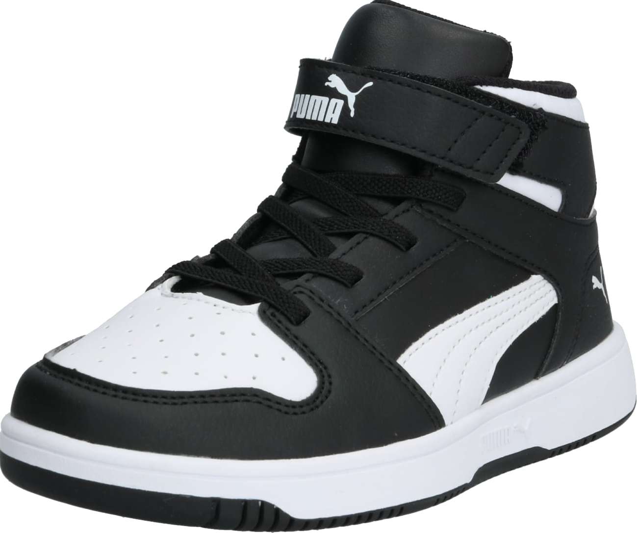 PUMA Tenisky černá / bílá
