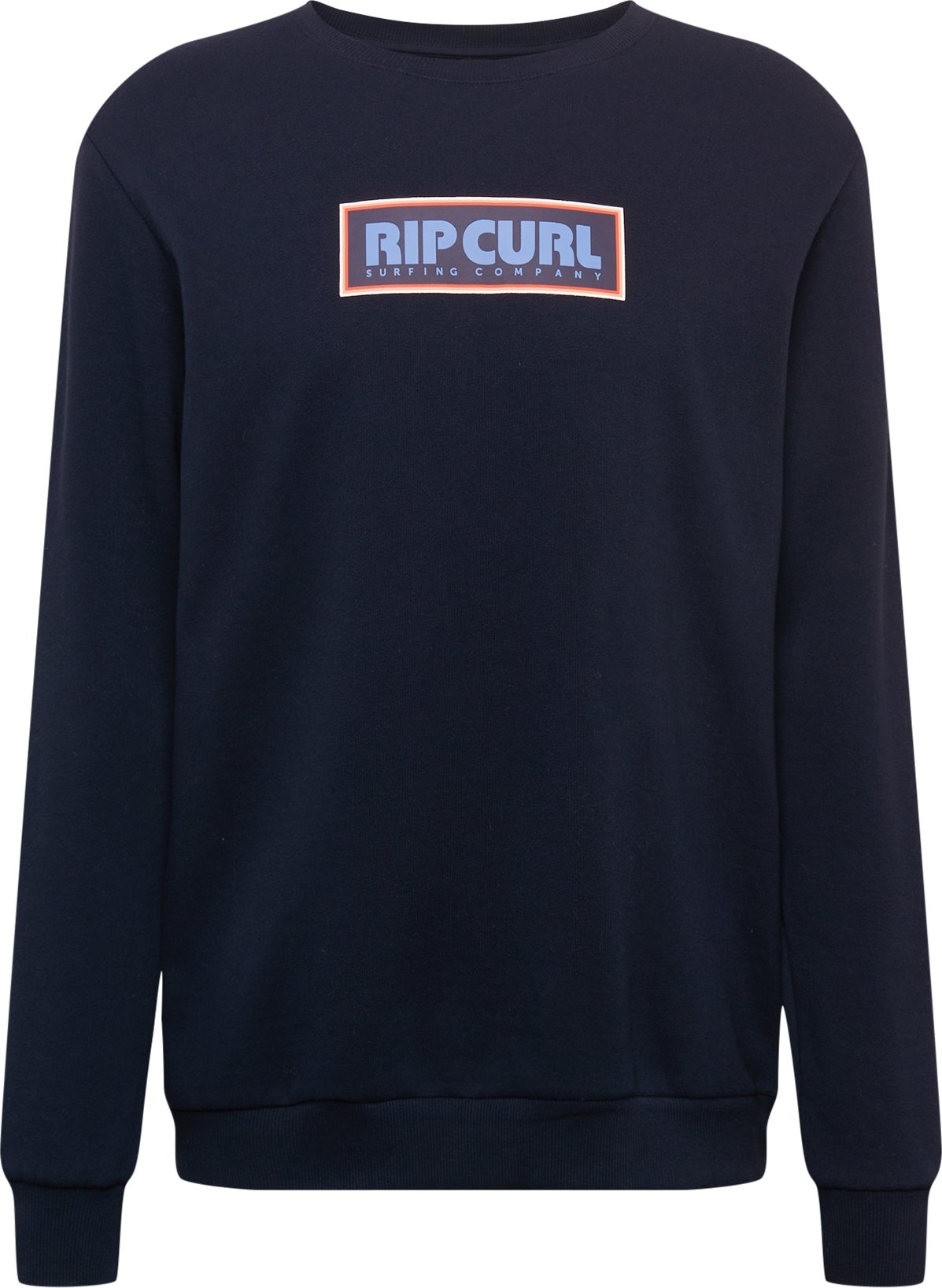 RIP CURL Sportovní mikina námořnická modř / světlemodrá / červená / světle žlutá