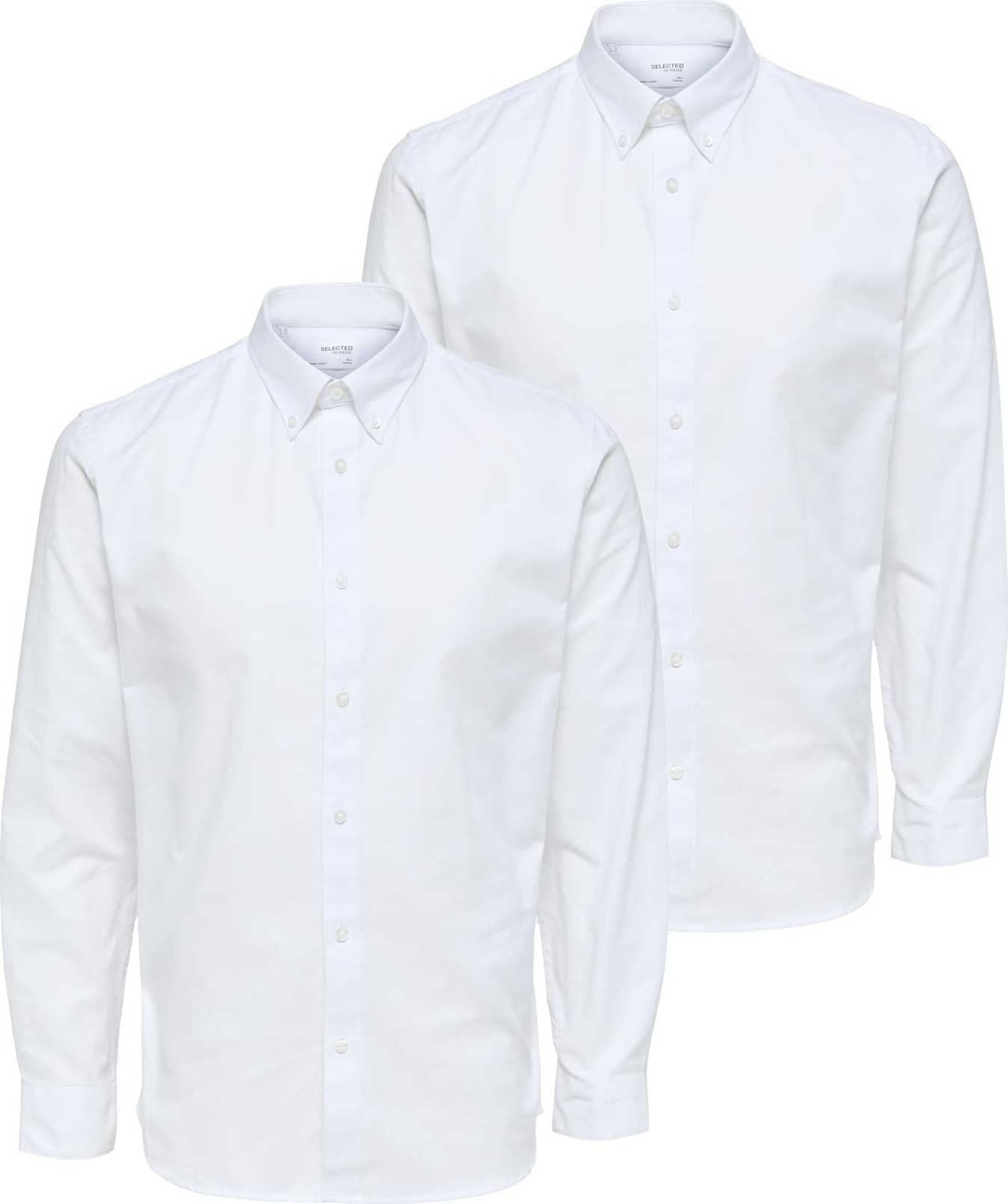 SELECTED HOMME Společenská košile bílá