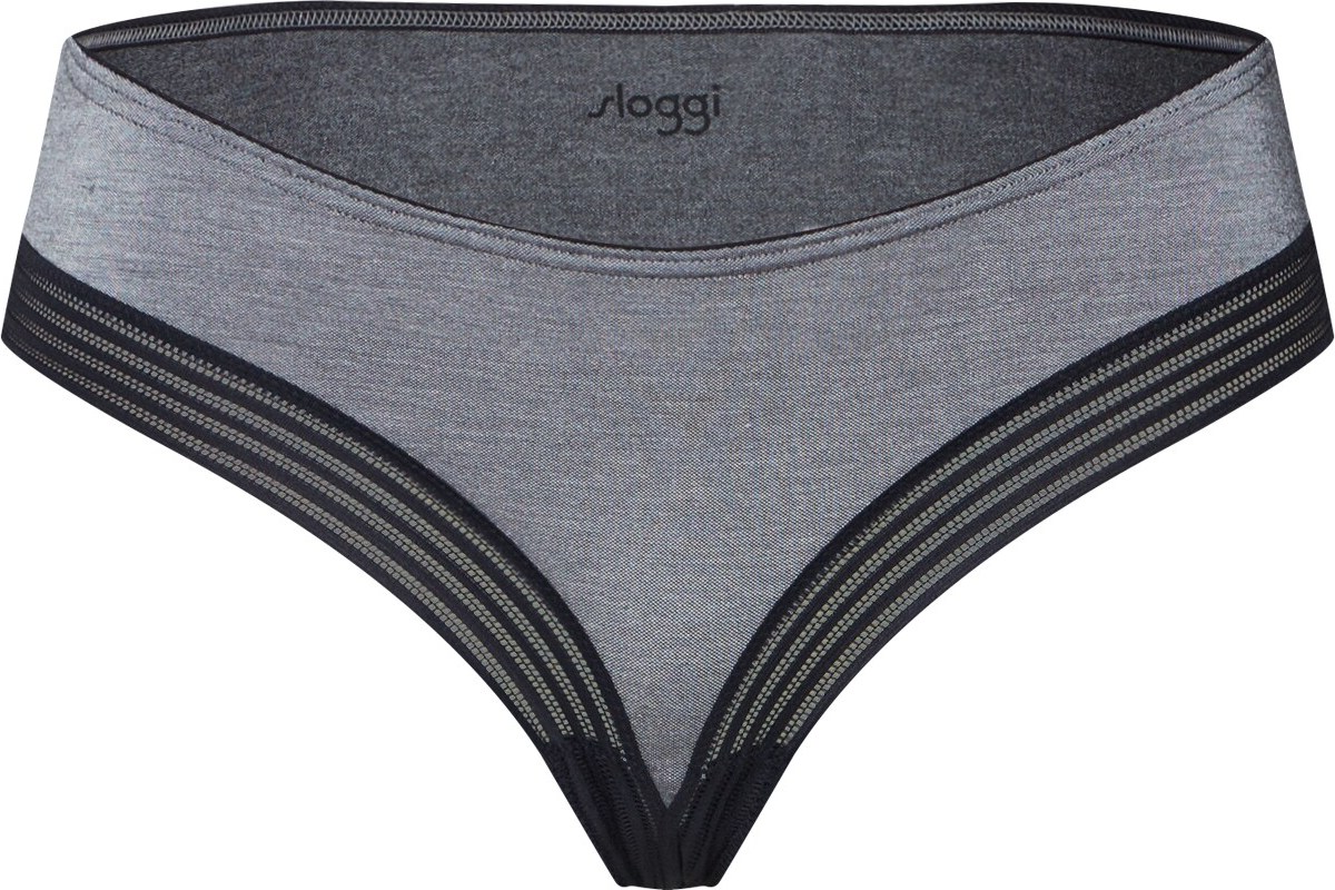 SLOGGI Kalhotky 'Wow Embrace Hipster' šedá / černá