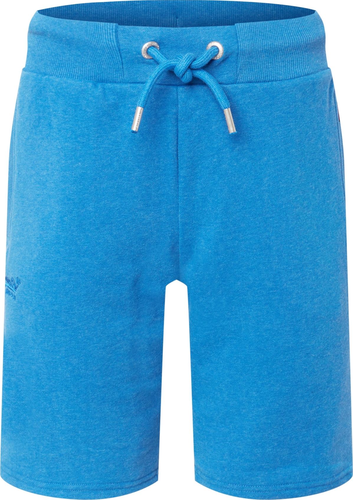 Superdry Kalhoty azurová