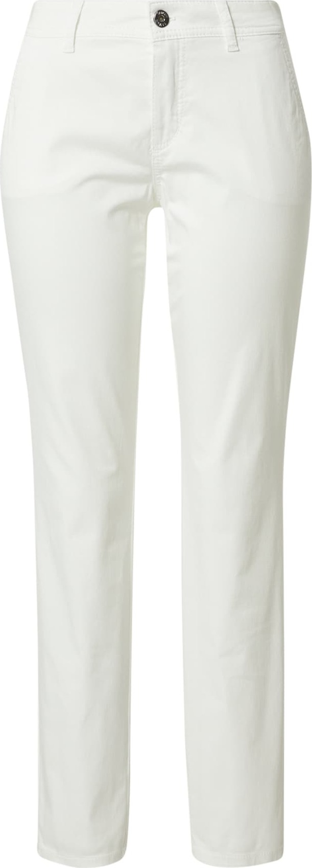 TAIFUN Chino kalhoty bílá