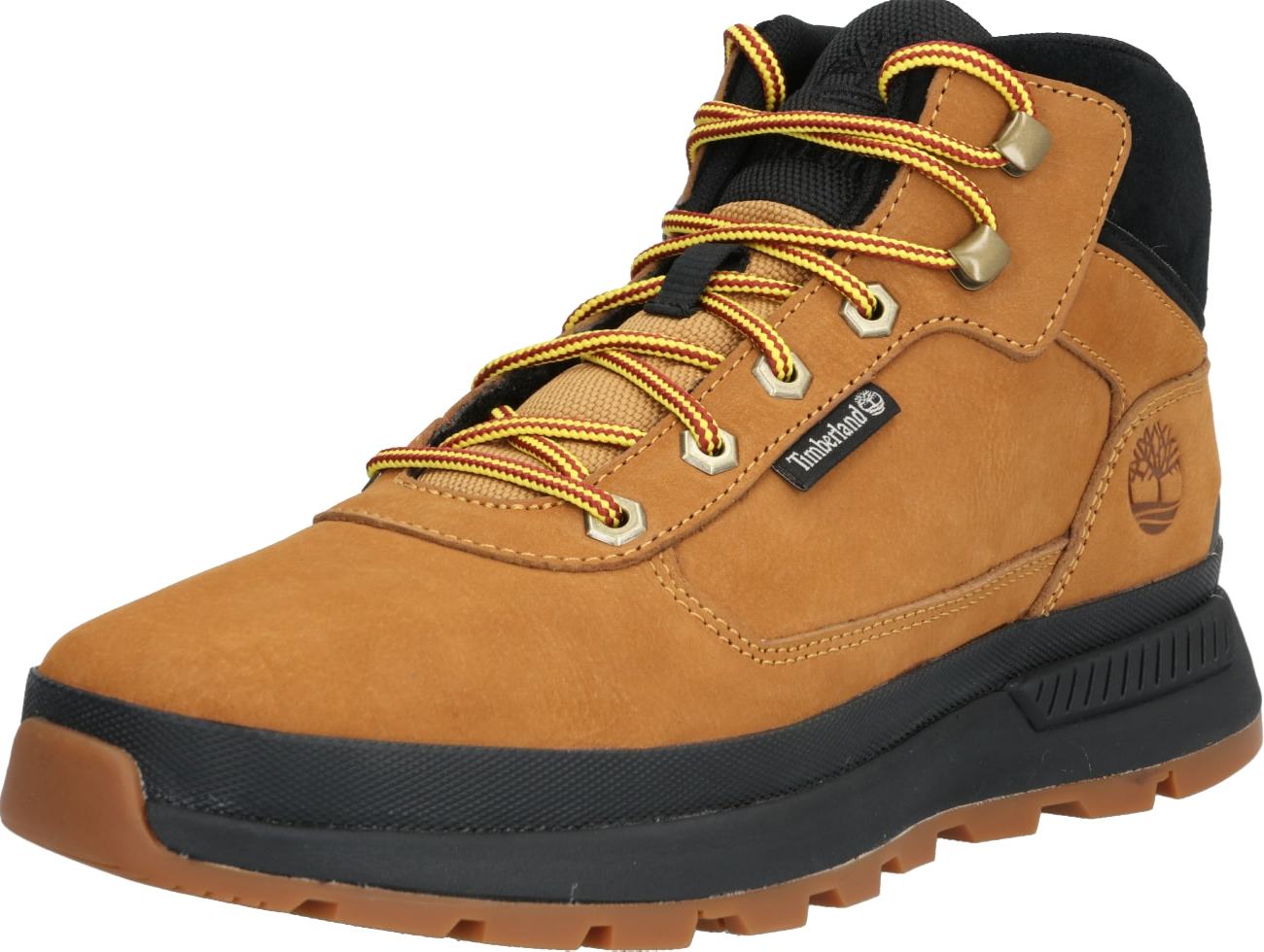 TIMBERLAND Šněrovací boty koňaková / černá